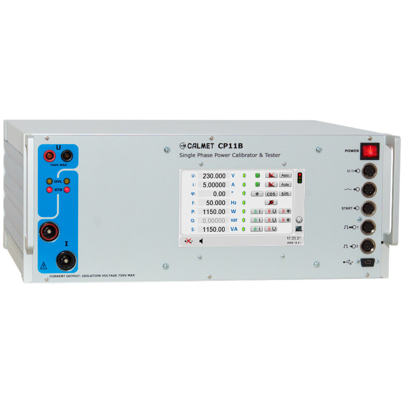 CP11B - Power calibrator and protection relay test set