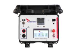 TURA-03B BLUE, 250V Three-Phase TTR with Battery, Bluetooth & Printer